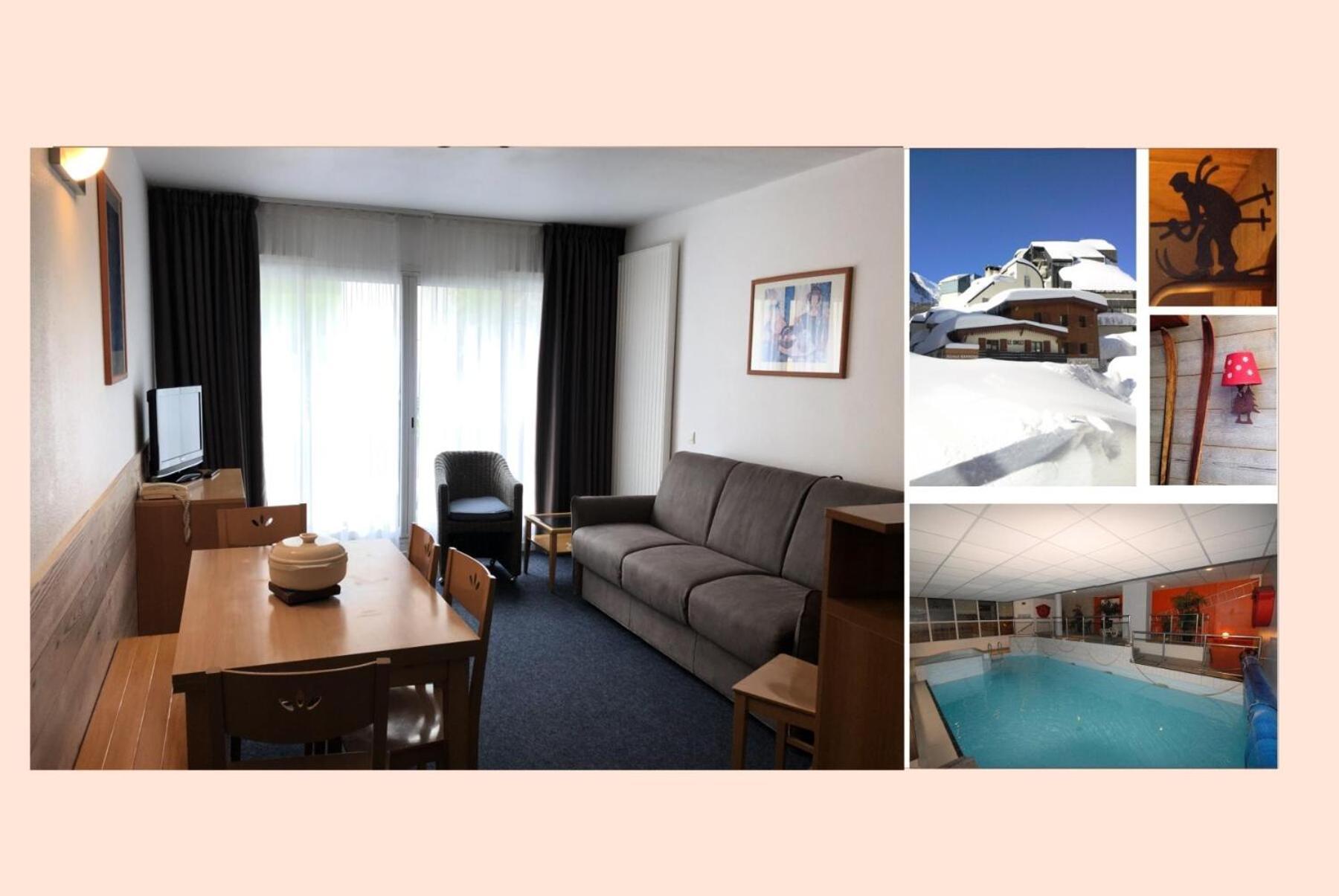 Le Chalet - Piscine 16 - Studio Pour 6 Personnes Mae-8824 Gourette Kültér fotó